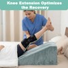 WarmInsula Leg Elevation Pillows for After Surgery, Memory Foam Knee