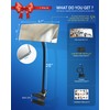 Nanningo Clip-On Security Mirror to See Behind You - 6.7"