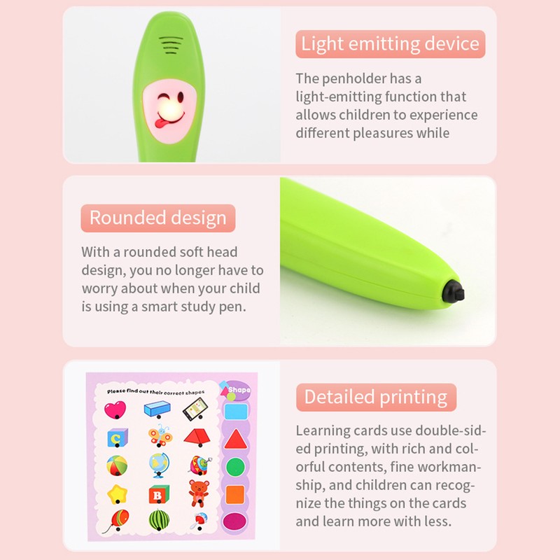 Electronic English Book with Smart Logic Learning Pen Early Education