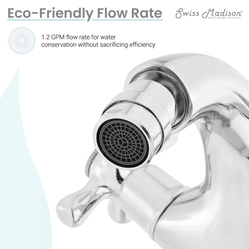 Swiss Madison Well Made Forever SM-DF82C Bidet Faucet, Chrome