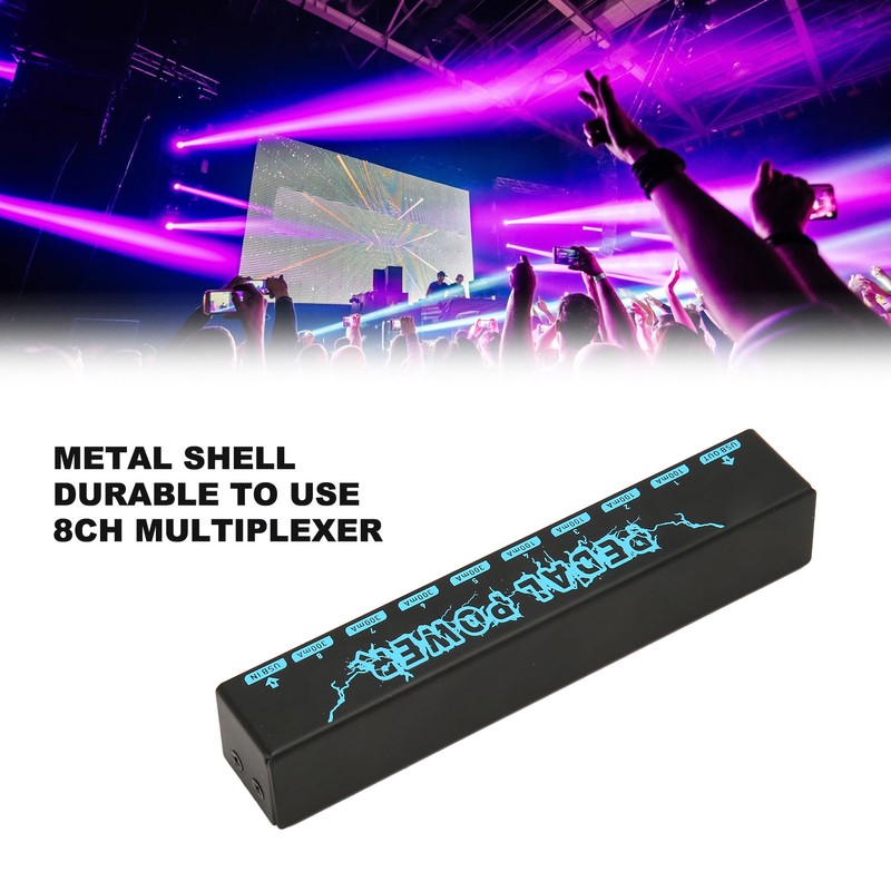 Multiplexer Metal Outer Low Noise 8 Channel Power Synchronous Output