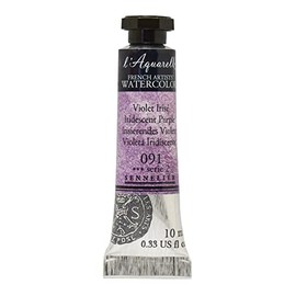 Sennelier French Artists' Watercolors 10ml Tube, Iridescent Purple