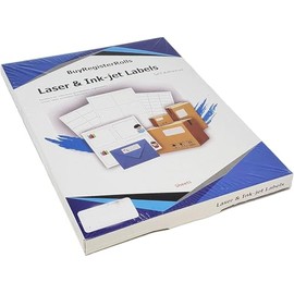 250 Sheet Self Adhesive Shipping Labels Size 3 3/8 x 2 1/3" Address Labels for Laser & Inkjet Printers (8 Labels/Sheets)