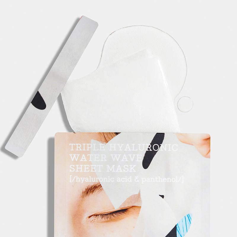 COSRX [10 sheets] COSRX Hydrium Triple Hyaluronic Water Wave Hydration
