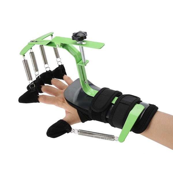 Wrist Finger Orthotics, FDA Attest Adjustable Wrist Rehabilitation Training Equipment Extended Edition for Stroke Hemiplegia Patients Tendon Exercise