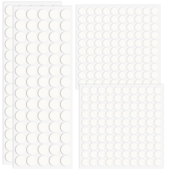 Cookmaster Double Sided Sticky Dots Stickers, 340pcs Removable Round Putty