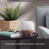 Ellia, Ascend Ultrasonic Aroma Diffuser Consciously Crafted Ceramic and Wood