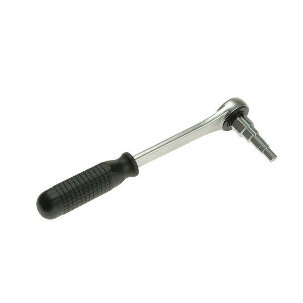 Monument MON2048 Radiator Stepped Wrench and Ratchet,Black & Grey