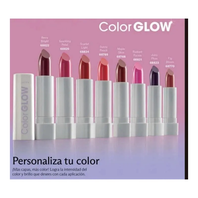 Jafra Labial Color Glow Tono A Elegir