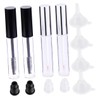 TOVINANNA 10ml Empty Mascara Tubes Funnel 12pcs Set Eyelash Liner
