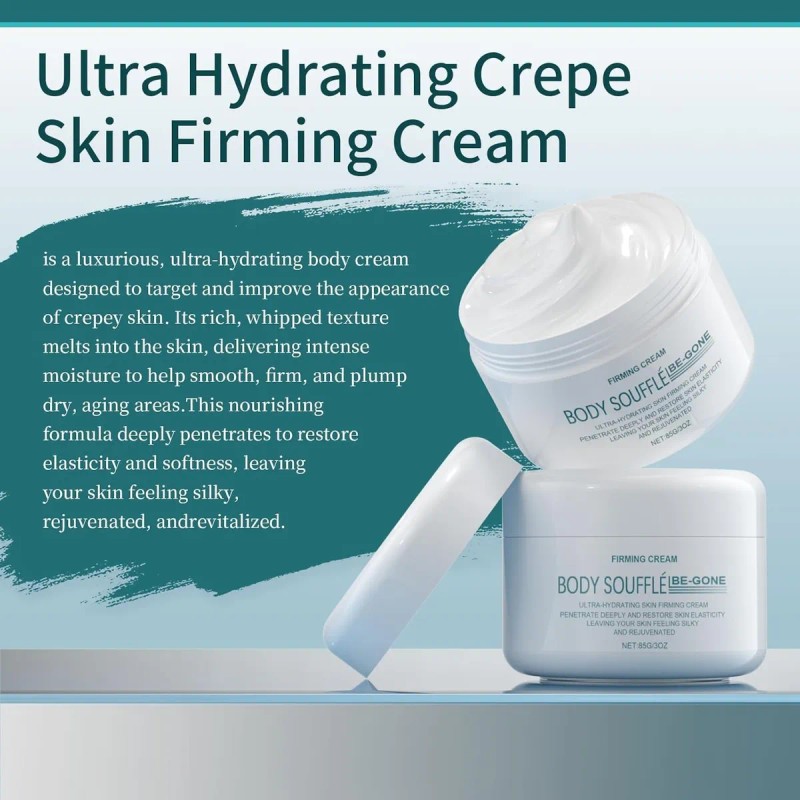 Crema Reafirmante Ultra Hidratante En Crepé Para Cuello, Bra