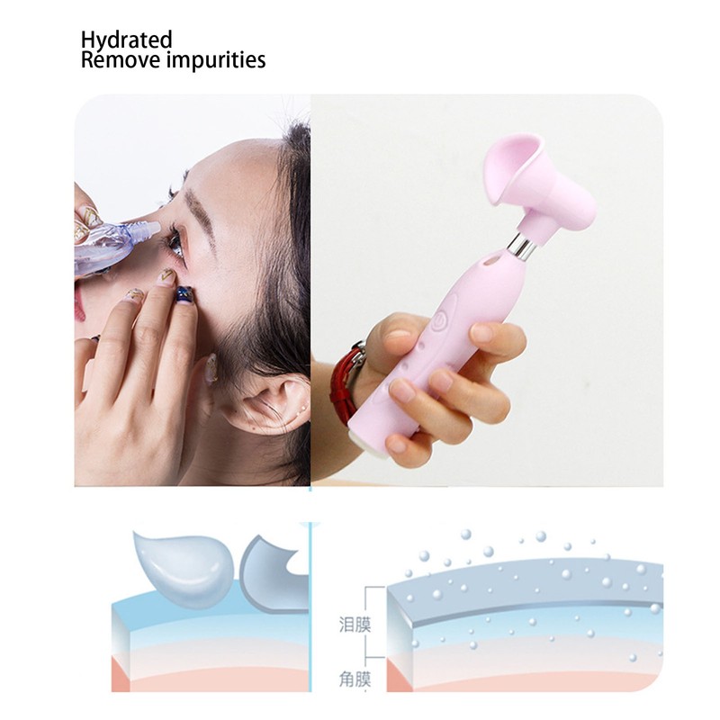 Eye Cleaning Sprayer 3 Modes High Frequency Vibration Moisturizing Eye