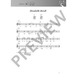 Das Folk- und Volksliederbuch für Alt und Jung: 100 leicht arrangierte Folksongs und Volkslieder für Gesang und Gitarre. voice and guitar. Recueil de chansons.