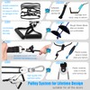 ATENTO Shoulder Rehab Pulley System with Foam Handles│Arm Pulley with