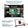 ROADOM 7’’ Raspberry Pi Screen, IPS1024×600,Responsive Smooth Touch,Dual Built-in Speakers,HDMI