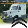 Window Air Guard Deflectors Compatible with 2007-2017 Freightliner Cascadia