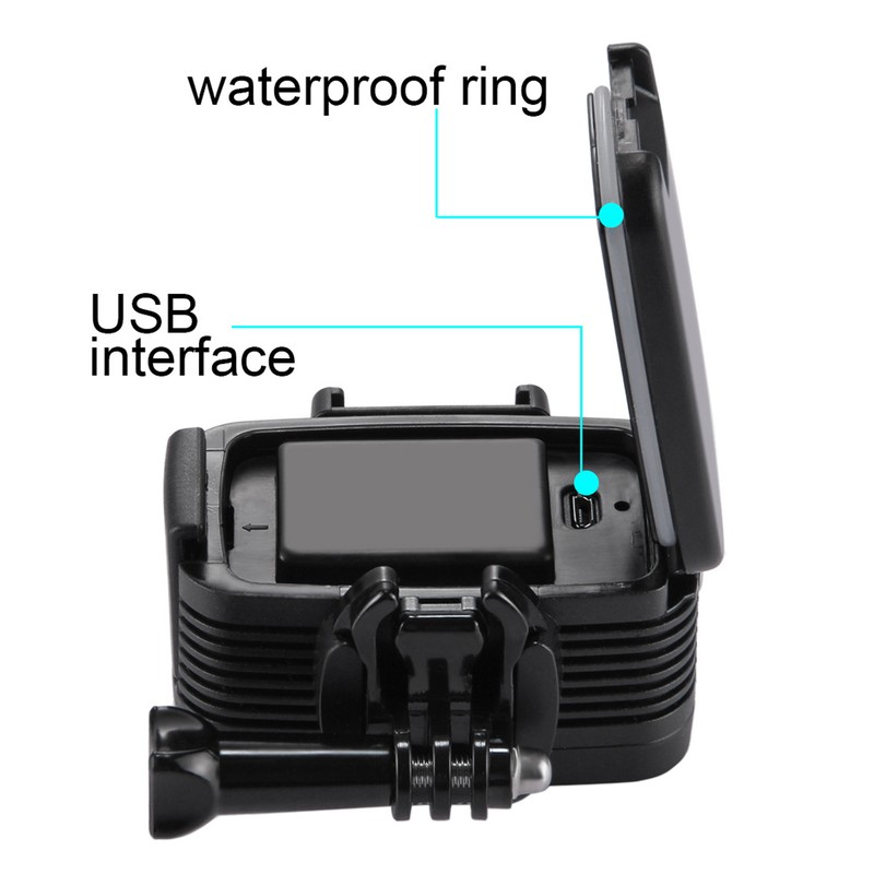 40m Underwater Video Fill Night Light IPX8 Waterprooof Dive Light