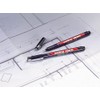 edding 1800 profipen - black - 10 pens - line