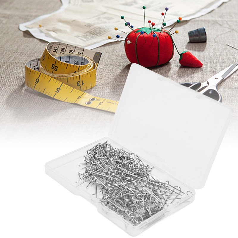 200Pcs Fork Pins U Shaped Stainless Steel Sturdy Durable Wide