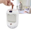 Mini Air Conditioner Humidifier Aromather 3 Gears 5 Blades USB
