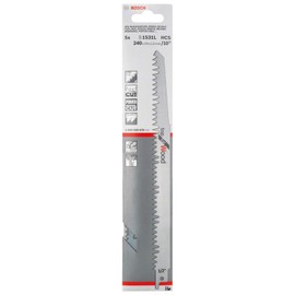 Bosch S1531L Reciprocating Saw Blades Green Wood Long 5 Pcs