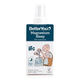 BetterYou Magnesium Sleep Kids' Body Spray - Relaxing Magnesium Chloride Spray for Kids - Promotes A Restful Sleep - Lavender Essential Oil - 3.38 oz