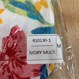 Emily Wonder NEW Emily Wonder BEING OPEN FLORAL ONE SHOULDER JUMPSUIT (IVORY MULTI) Medium