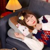 Desk Pillow Cartoon Style Breathable Double Sided Rattan Mat Soft