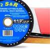 S&R Profesional Multi-Cut Cutting Disc 115 mm x 22.23 mm