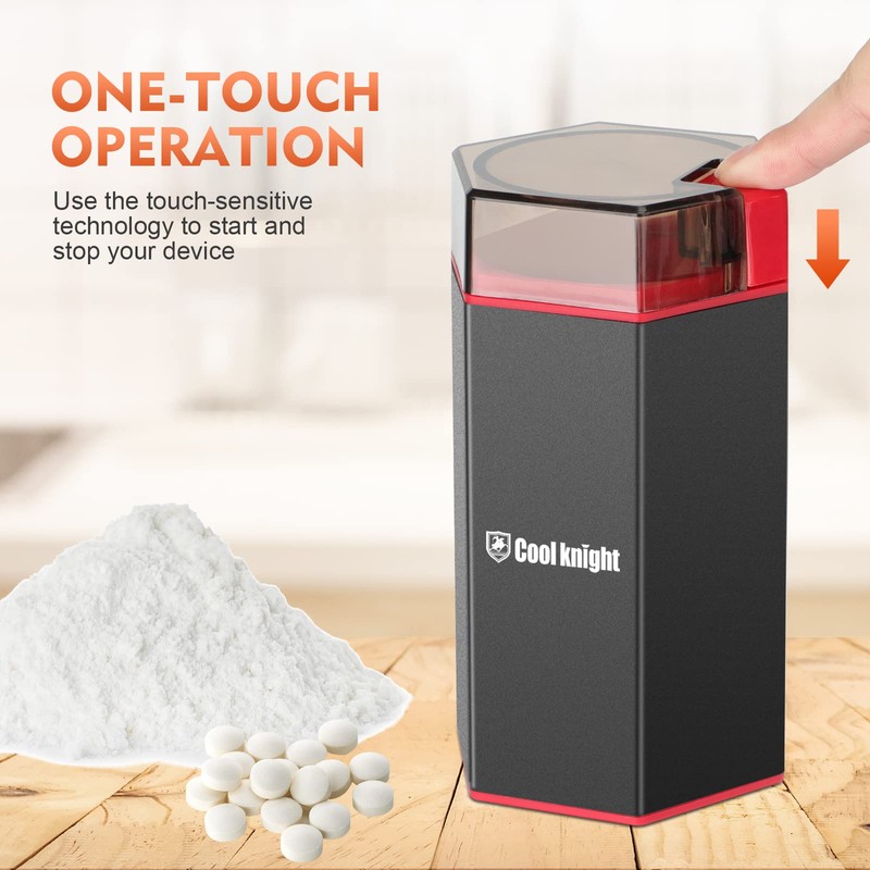 COOL KNIGHT Electric Pill Crusher, Suitable for Grind and Pulverize
