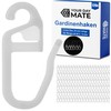 Curtain hooks for rings, 120 pieces, with Ø 4 mm