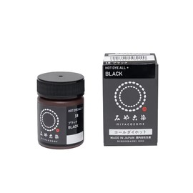 Katsura-ya Fine Goods Miyafuru dyed call die hot ECO dye 18. Black