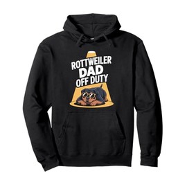 Proud Rottweiler Dad Pullover Hoodie