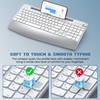JOYACCESS Ergonomic Wireless Keyboard Mouse Combo, Full Size Wireless Keyboard