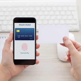 50 Pieces NFC 215 Ntag Cards, NFC Coin Cards Tags Blank Ntag 215 PVC Cards Round/Square Compatible with TagMo and Amiibo for NFC Enabled Phones