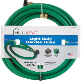 Homeplus+ Light Duty Garden Hose 5/8 " X 25 ' Green