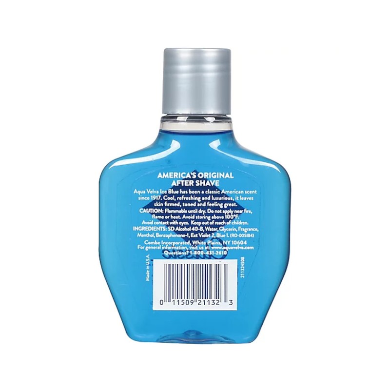 Aqua Velva Classic Ice Blue Cooling After Shave 3.50 oz