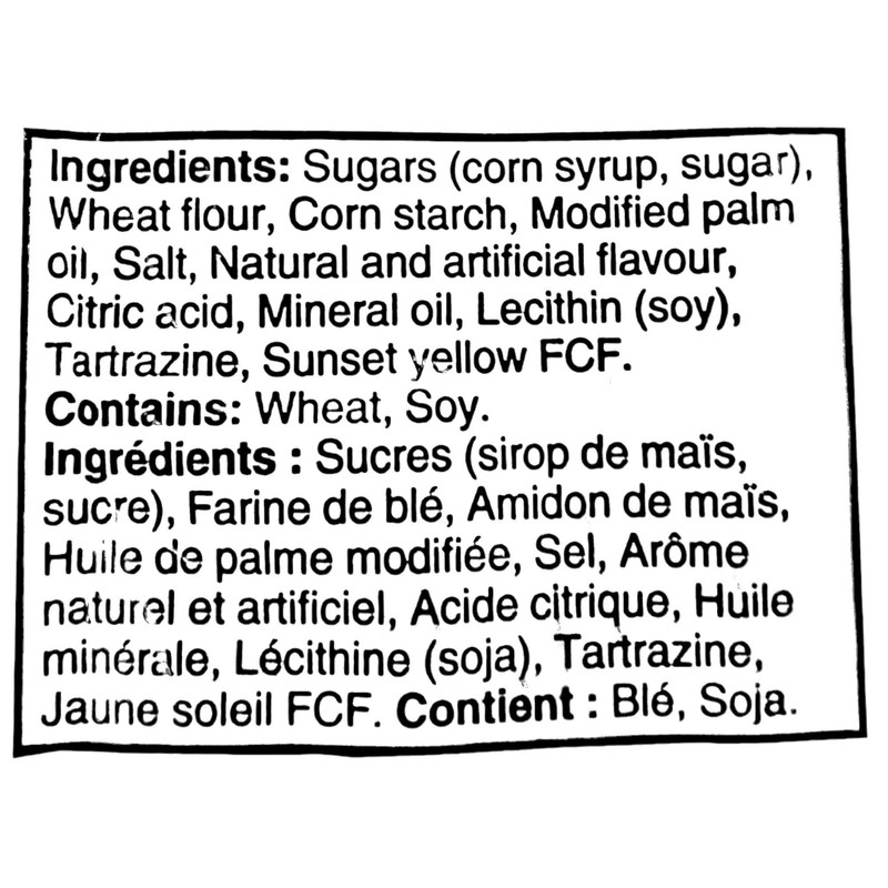 Peach Twists Candy, 453g/16 oz., Bag