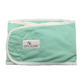 Anna & Eve - Baby Swaddle Strap, Adjustable Arms Only Wrap for Safe Sleeping - Large Size Fits Chest 16 to 20.5, Aqua