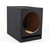 New 12" Single Vented Ported Sub Box Subwoofer Enclosure