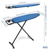 Duwee 12"x36" Ironing Board with Heat Resistant Cover and Thicken