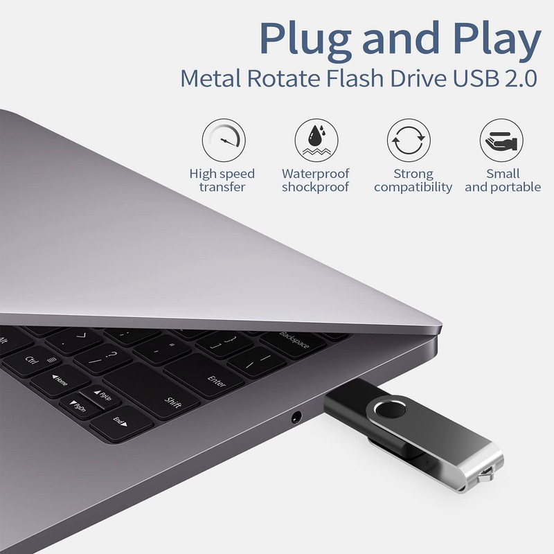 KOOTION 10Pack 8 GB USB Flash Drive Flash Drive Thumb