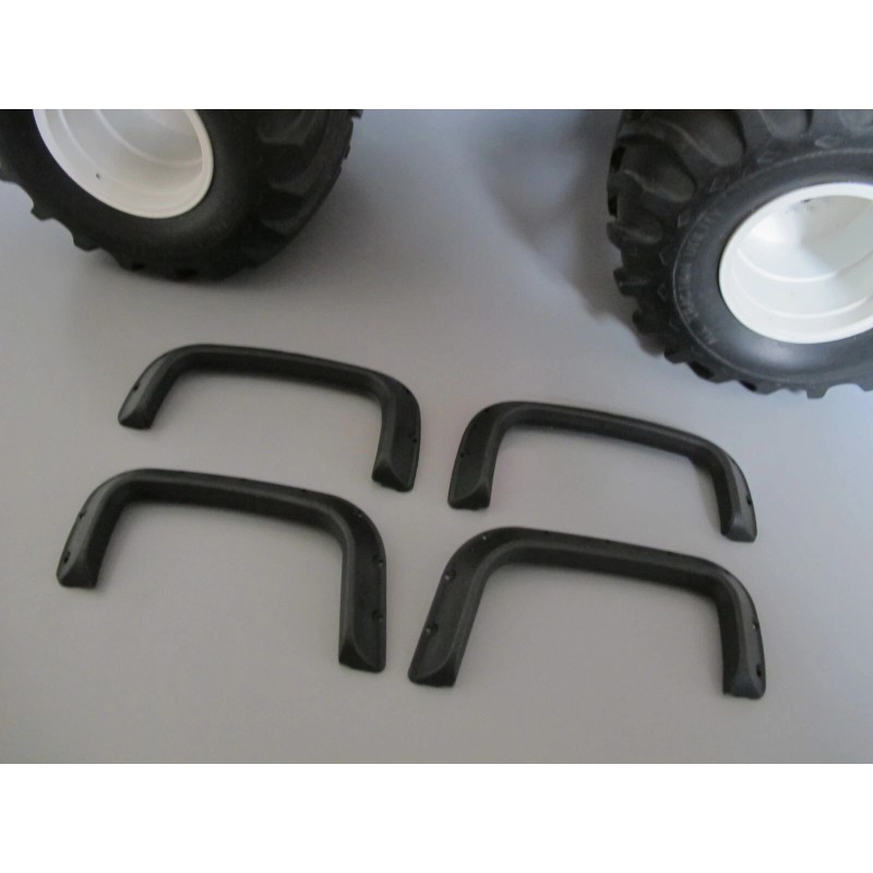 Tamiya Black Rubber Fender Flare 4pcs Tamiya 1/10 Super Clod