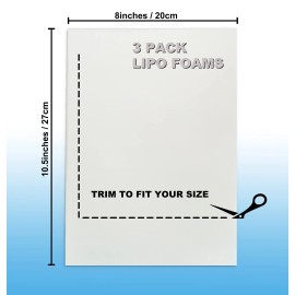 Moolida 3 Pack Lipo Foam - Post Surgery Ab Board for Use with Post Liposuction Surger
