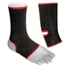 V.Sports Ankle support Elasticated Ankle protector Ankle protection Black Pair