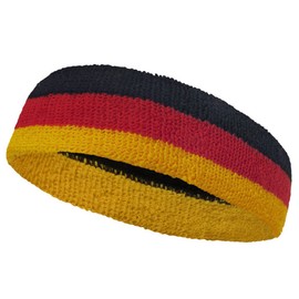 Couver Bélgica - Diadema deportiva de algodón con bandera de país de Antigua y Barbuda, 1 pieza