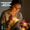 Yarniss 9 Size Lighted Crochet Hooks & Knitting Needles Set