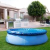 Round Pool Cover,7ft 9ft 11ft 13ft 16ft Swimming Easy Set