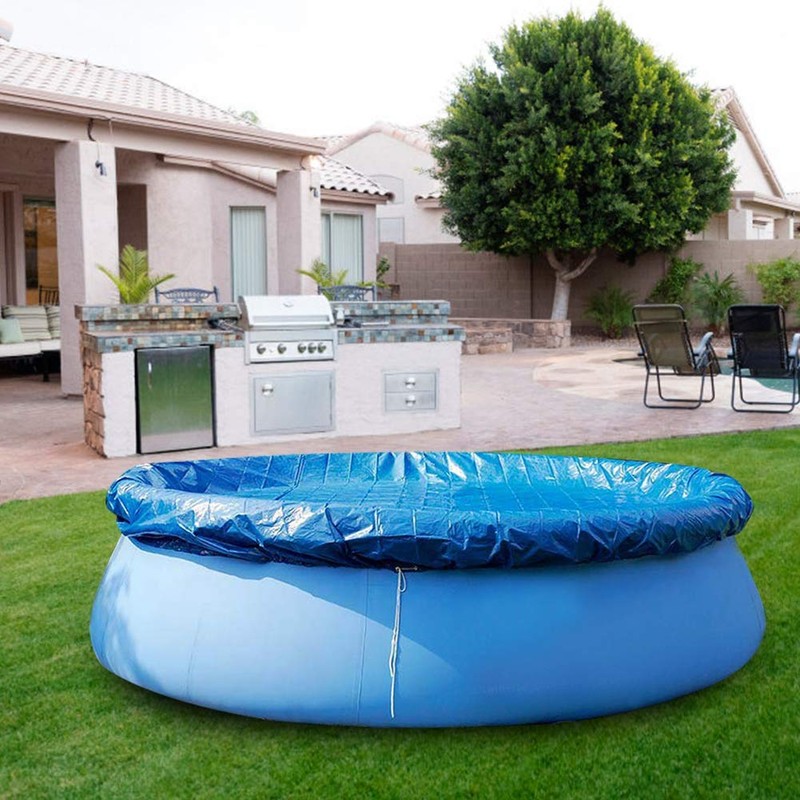 Round Pool Cover,7ft 9ft 11ft 13ft 16ft Swimming Easy Set