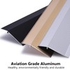 Wheelchair Ramp Non-Slip Threshold Strip Door Floor Transition Strip Metal